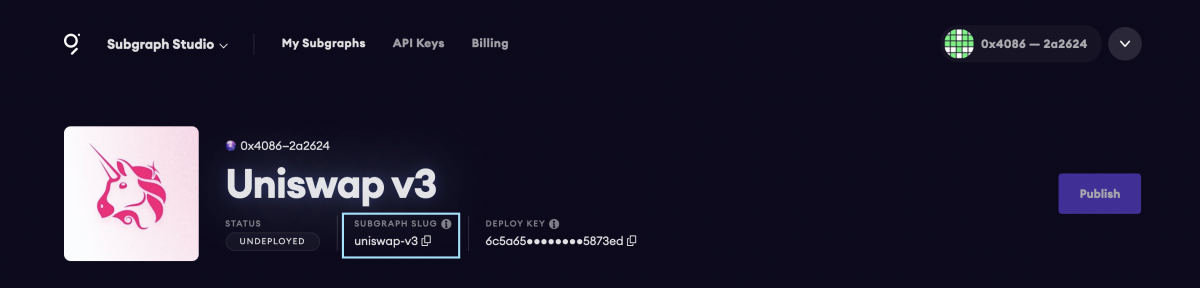 Deploy Subgraph To The Subgraph Studio | The Graph Academy